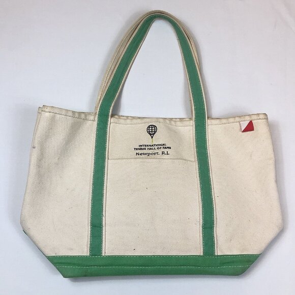 International Tennis Hall of Fame Newport RI Canvas Double Handle Tote Bag - Picture 1 of 15